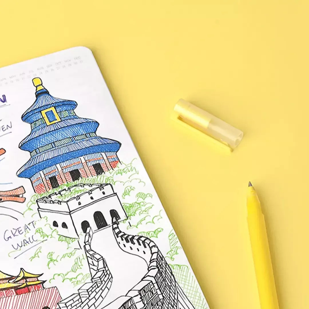 Xiaomi High-capacity Gel Pen (5) Color - Kemijske olovke